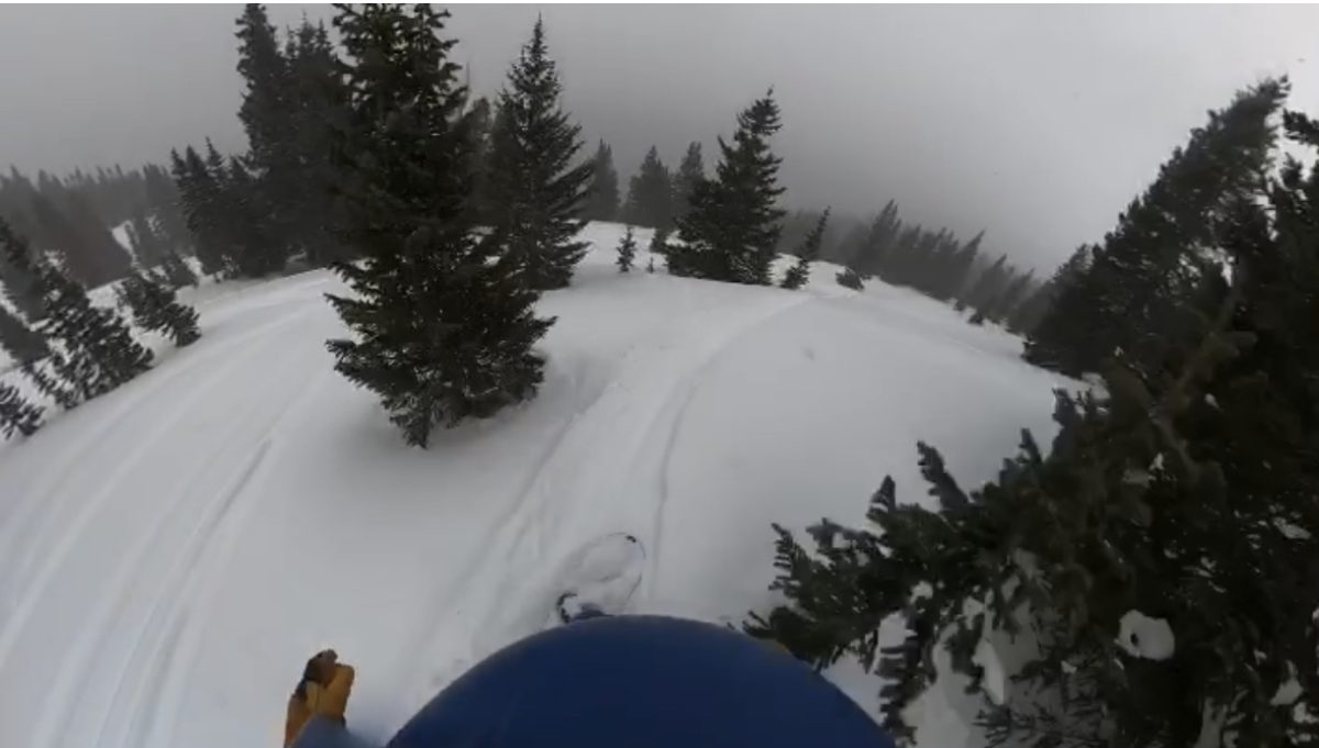 GoPro Max using helmet mount