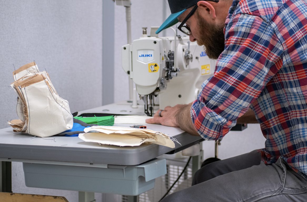 Osprey is Sewing Fabric Masks for Healthcare Workers and Front Line Responders