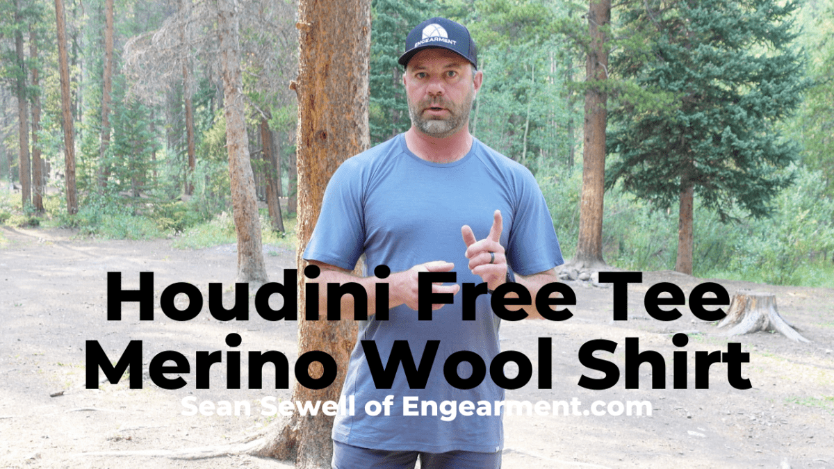 Houdini Free Tee Merino Shirt – Sustainable and Comfortable