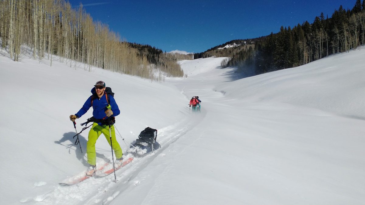 Snowclipper Pulk: a versatile, all-purpose gear sled for towing loads in technical terrain