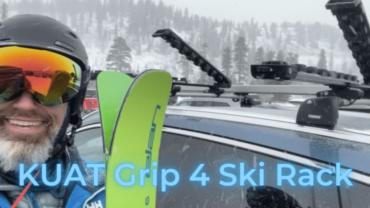 Küat Grip 4 Ski Rack – High End Looks and Easy to Use