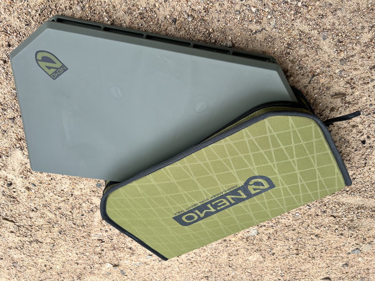 NEMO Moonlander Camp Table Review – Super Portable, Dual Height Camp Table