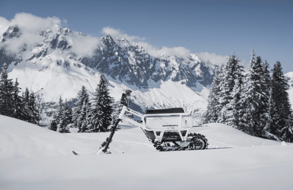 Moonbikes – Worlds First Electric Snowbike – Announces “Connected MoonBike” App
