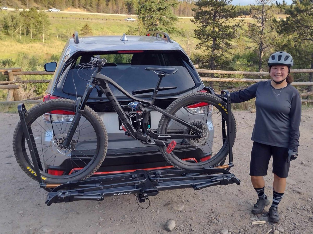 Kuat Piston Pro X Bike Rack - Kate Agathon of Engearment.com