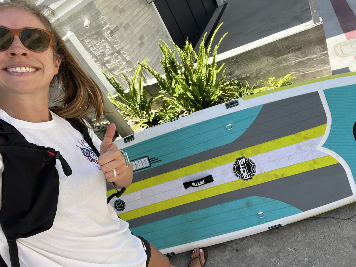 BOTE Breeze Aero 10’8″ Full Trax Citron Inflatable Board – Small but Might SUP