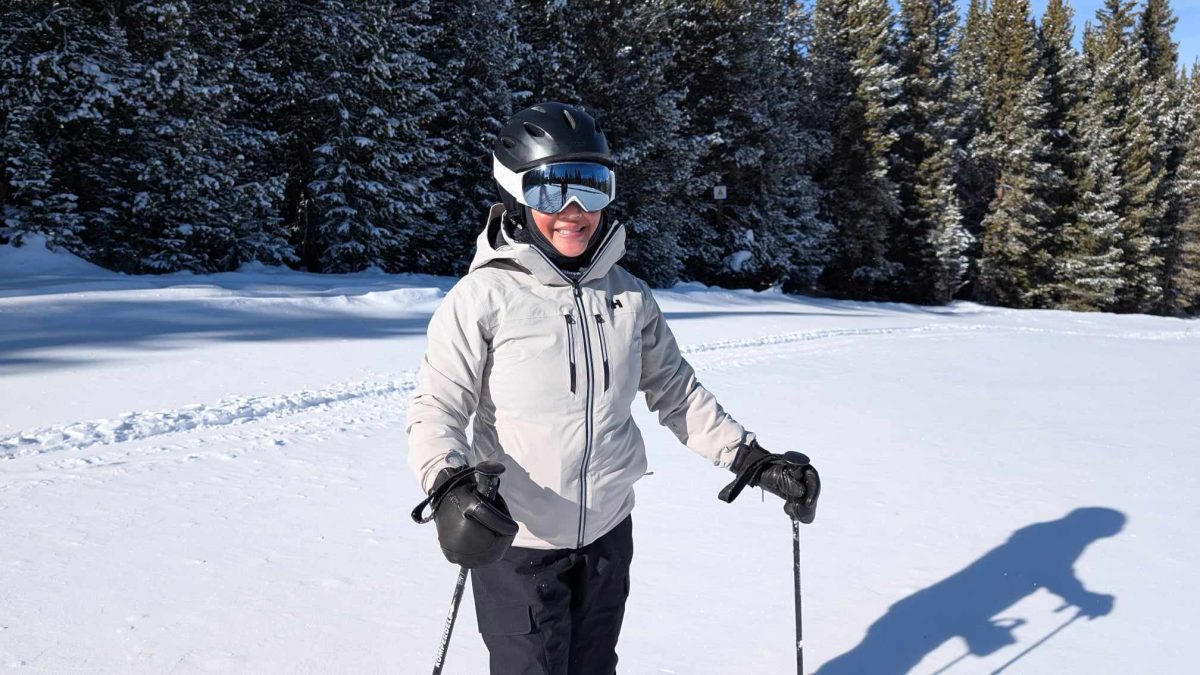 Helly Hansen Alphelia Lifaloft Ski Jacket - Kate Agathon of Engearment.com