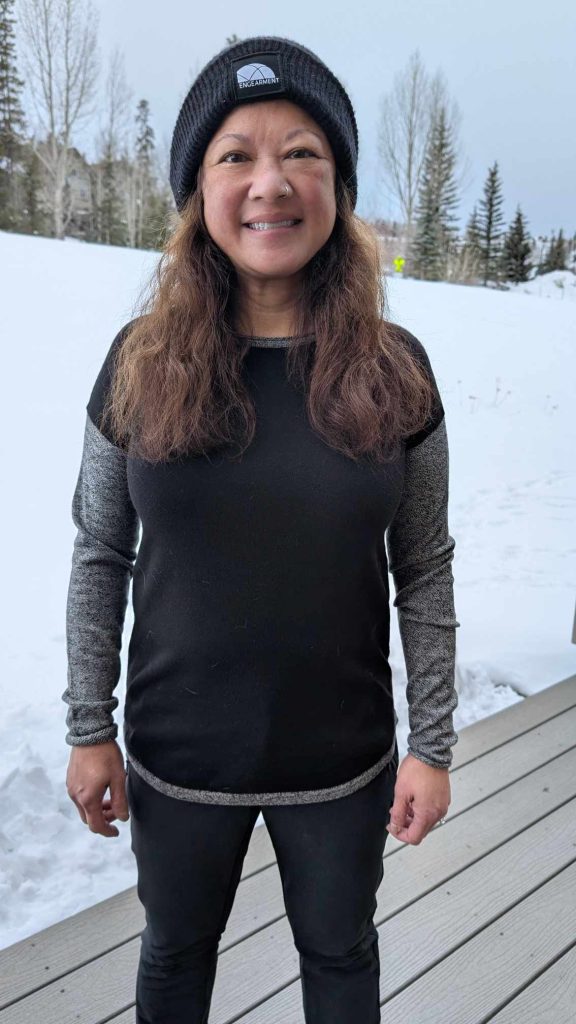 Smartwool Shadow Pine Colorblock Crew Sweater