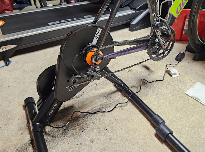 Van Rysel D100 Smart Trainer with Zwift Cog and Click Review