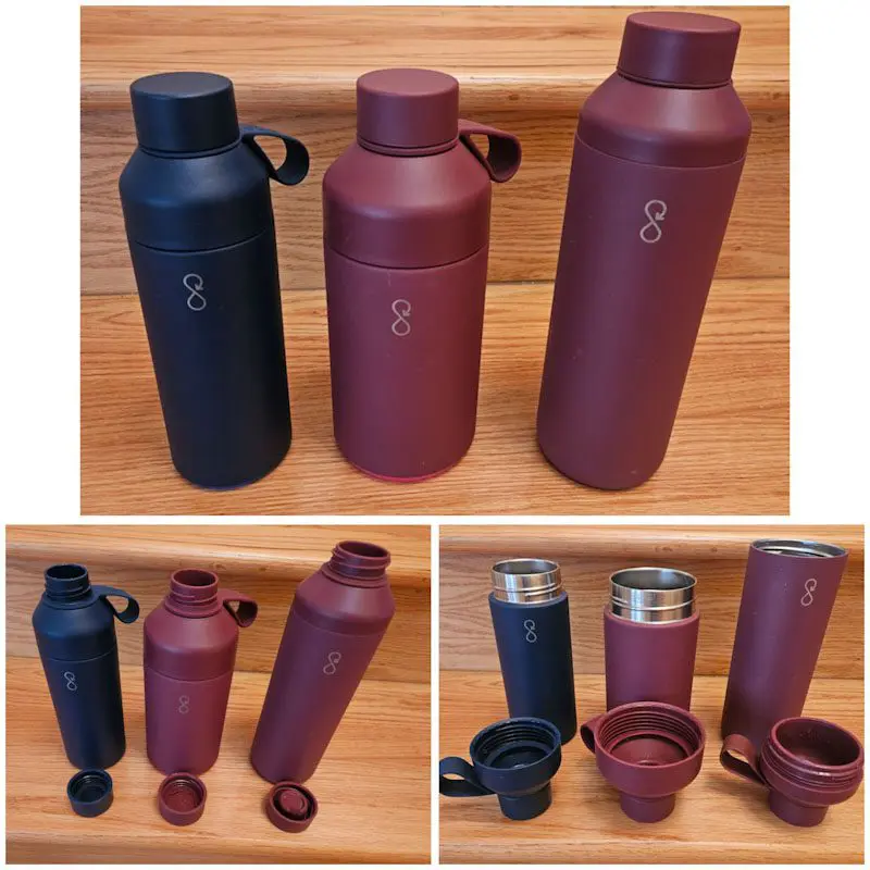 Ocean Bottle Original and Peak Insulated Water Bottle Review