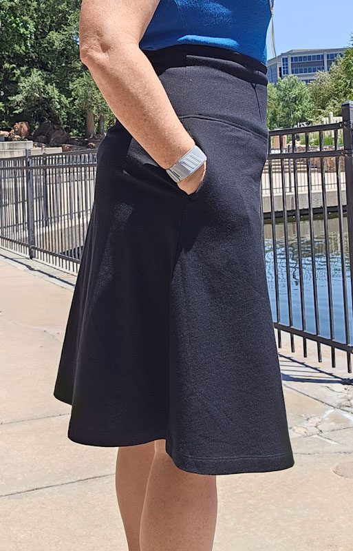 Woolx Marilyn Flowy Midi Skirt